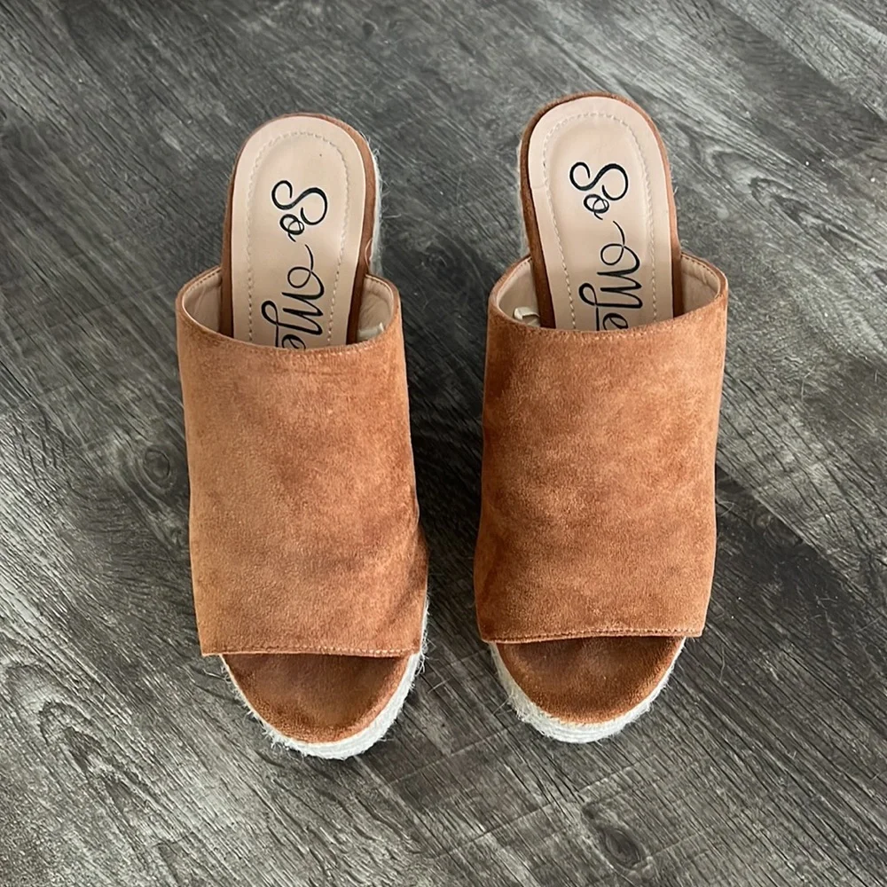 Wedge sandals - Picture 2 of 4